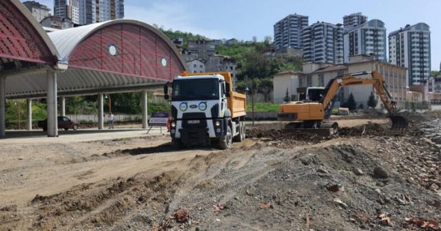 BÜYÜKŞEHİR FATSA’YA ŞANTİYE KURDU