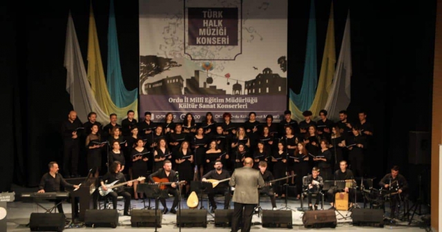EĞİTİM KENTİ ORDU’DAN TÜRK HALK MÜZİĞİ KONSERİ