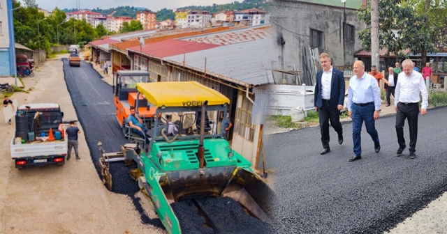 SANAYİ SİTESİ ASFALTLANDI