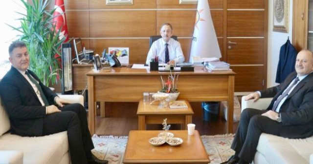ÜNYE İÇİN, ANKARA’DA TEMASLARDA BULUNDULAR