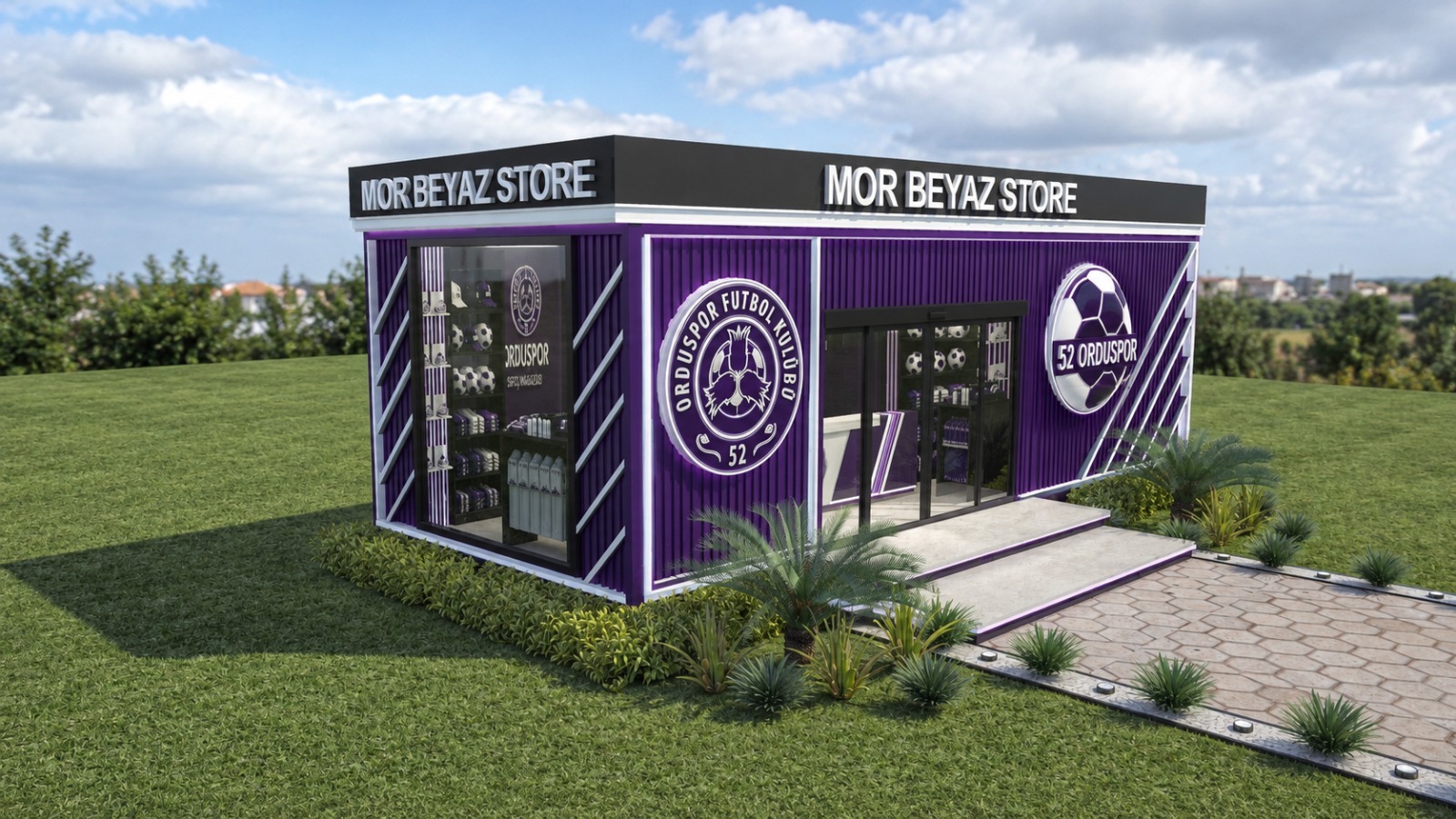 MOR-BEYAZ STORE  AÇILIYOR
