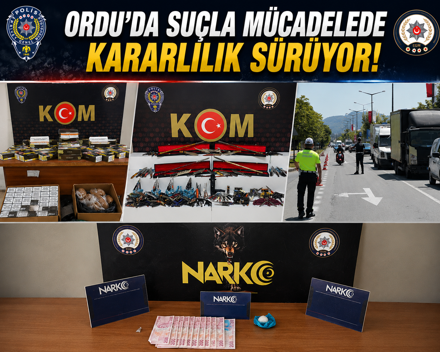 OPERASYONLAR DEVAM EDİYOR