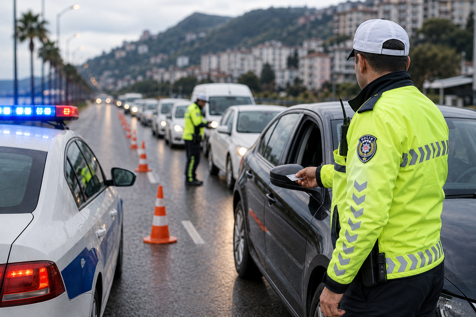Ordu'da Trafik Denetimleri Sıklaştı