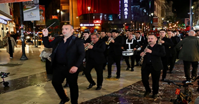 102. Yıl Cumhuriyet Yürüyüşü Yapıldı