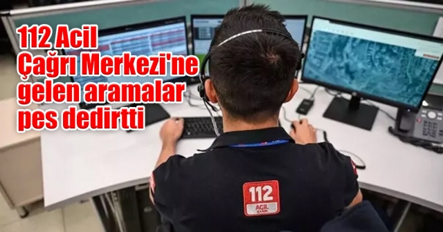 112'ye gelen garip aramalar: 'Düdüklü tenceremin kapağı açılmıyor'