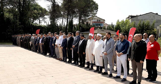 15 TEMMUZ ŞEHİTLERİNİ DUALARLA ANILDI