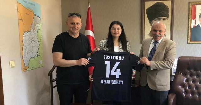 1921 ORDUSPOR’DAN KAYMAKAMA ZİYARET