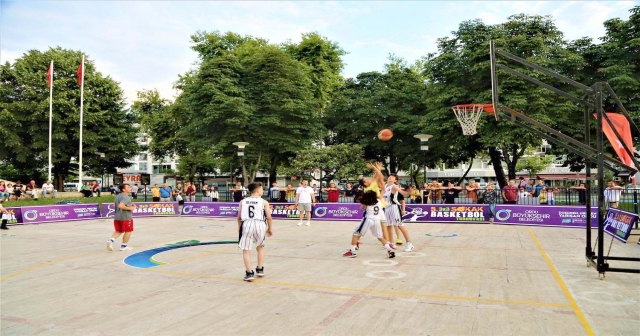 3X3 SOKAK BASKETBOLU TURNUVASI BAŞLIYOR