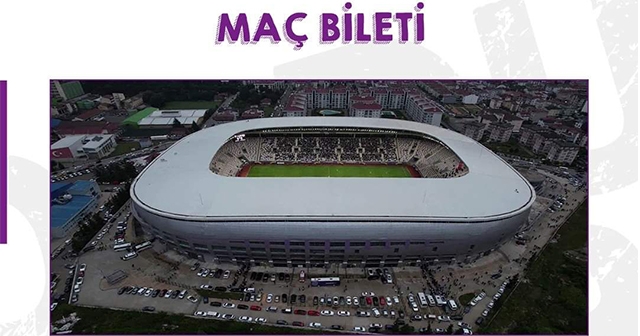 52 ORDUSPOR- ALİAĞA FUTBOL A.Ş. MAÇININ BİLETLERİ SATIŞA ÇIKTI