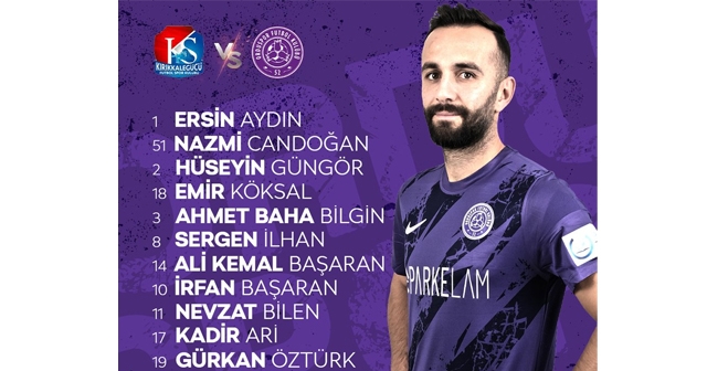 52 ORDUSPOR İLK 11'İNİ DUYURDU