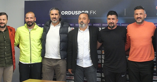 52 ORDUSPOR YENİ HOCASINI BASINA TANITTI