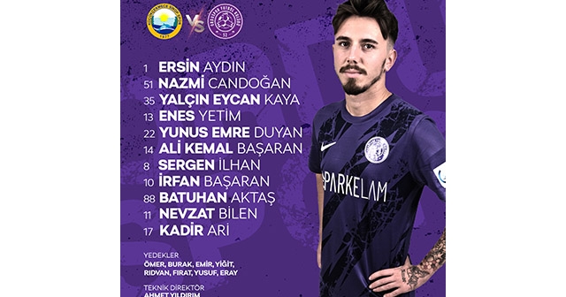 52 Orduspor'un ilk 11'i belli oldu.