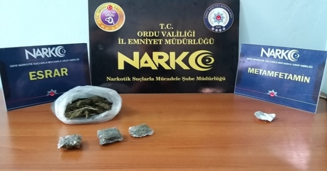 53 GRAM ESRAR MADDESİ ELE GEÇİRİLDİ