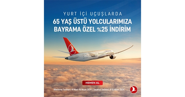 65 YAŞ ÜSTÜ YOLCULUK YAPACAKLARA MÜJDE