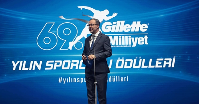 69. GİLLETTE MİLLİYET YILIN SPORCUSU ÖDÜL TÖRENİ GERÇEKLEŞTİRİLDİ