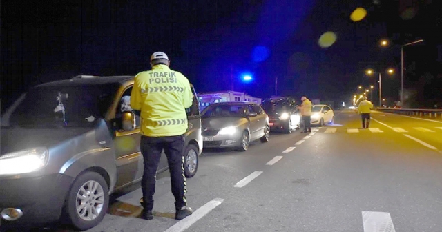 71 ARAÇ TRAFİKTEN MEN EDİLDİ