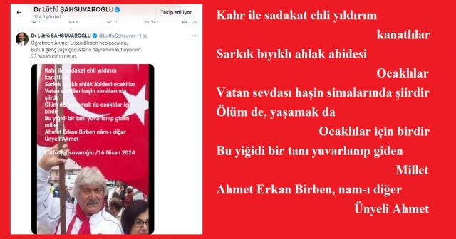 Ahmet Birben Şiir Oldu…