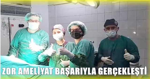 ALPER HOCA VE EKİBİ BAŞARILI OPERASYONLARA İMZA ATIYOR