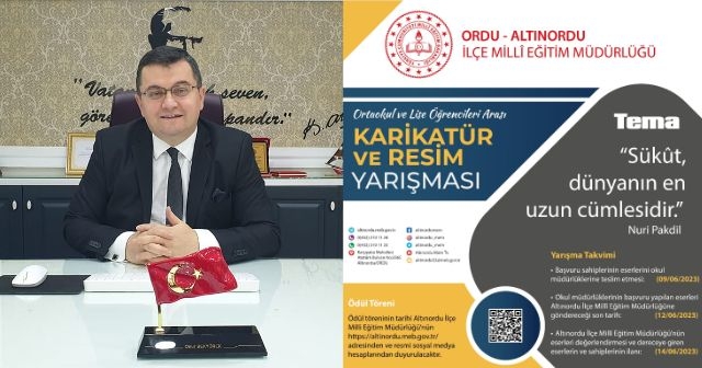 ALTINORDU’DAN RESİM VE KARİKATÜR YARIŞMASI