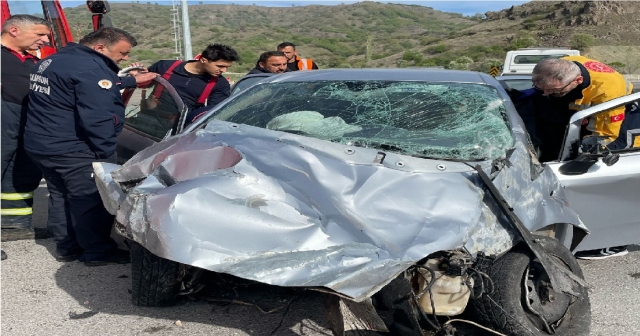 Amasya'da Trafik Kazasında 1 Kişi Öldü…