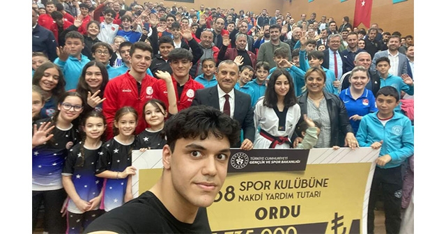 AMATÖR SPOR KULÜPLERİNE DESTEK