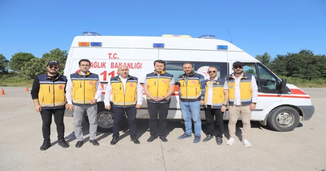 AMBULANS SÜRÜŞ TEKNİKLERİ EĞİTİMİ DÜZENLENDİ