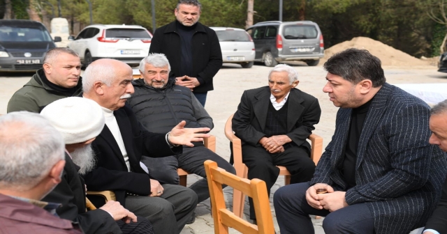 AŞKIN TÖREN, AYRIM YAPMADAN MAHALLE GEZİLERİNİ SÜRDÜRÜYOR