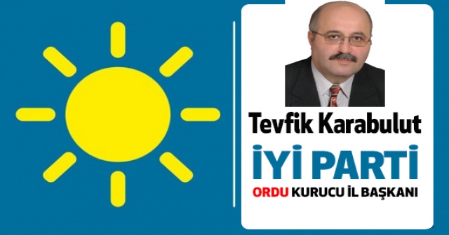 AV. TEVFİK KARABULUT: "ÜLKEME HİZMET ETMEK İSTERDİM"