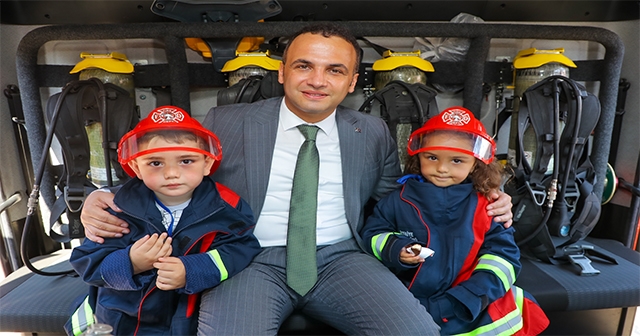 BAŞKAN KİBAR'DAN İTFAİYECİLER HAFTASI KUTLAMASI