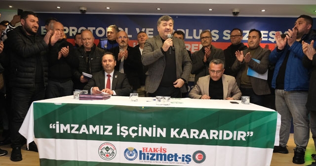 BAŞKAN ŞENLİKOĞLU’NDAN BELEDİYE İŞÇİLERİNE TARİHİ ZAM