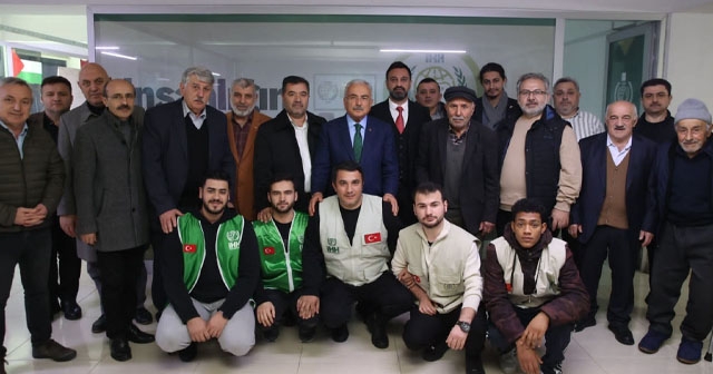BAŞKANI SELMAN ALTAŞ, İHH'İ ZİYARET ETTİ