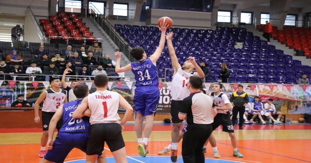 BASKETBOL YARI FİNAL HEYECANI BAŞLADI