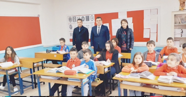 BEKYÜREK, OKUL ZİYARETLERİNE SÜRDÜRÜYOR