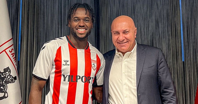 BELÇİKA'LI FORVET SAMSUNSPOR'DA