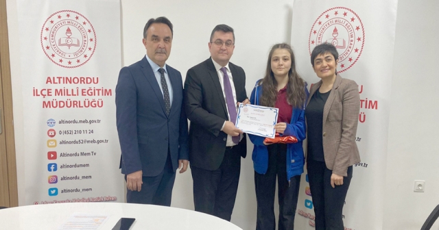 BERİVAN YAZDIĞI MEKTUPLA BİRİNCİ OLDU