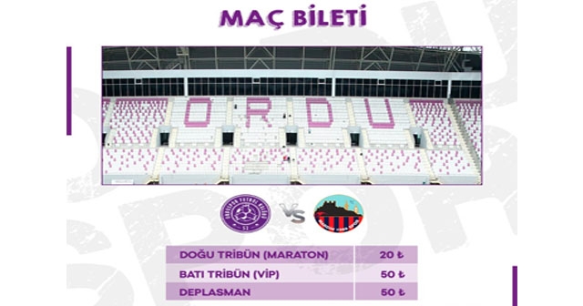 BİLET FİYATLARI VE SATIŞ DETAYLARI BELLİ OLDU