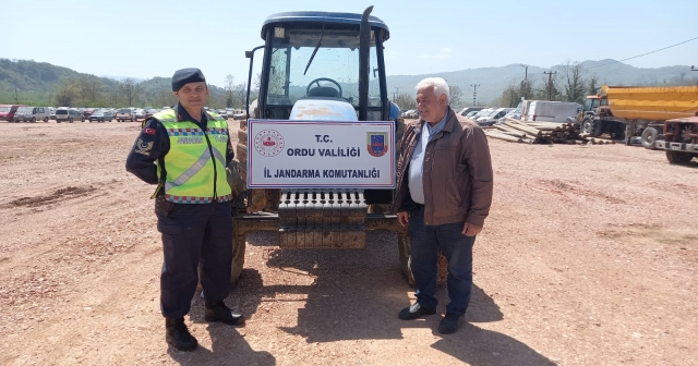 ÇALINTI TRAKTÖR 11 YIL  SONRA ORDU’DA BULUNDU