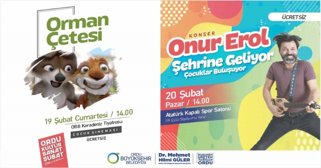 ÇOCUKLAR HAFTA SONU ETKİNLİKLERİYLE EĞLENECEK
