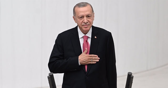 CUMHURBAŞKANI ERDOĞAN YEMİN ETTİ