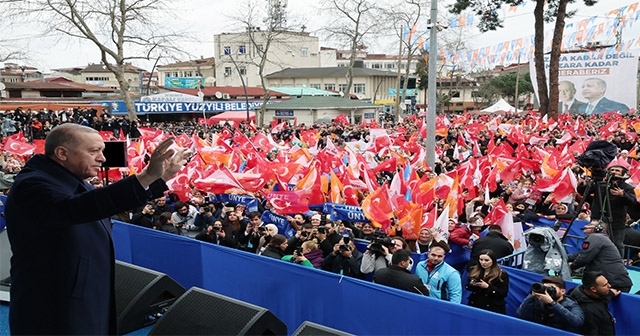 CUMHURBAŞKANI ERDOĞAN ORDU'YA SESLENDİ