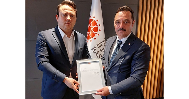 CUMHURBAŞKANLIĞI'NA ZİYARET