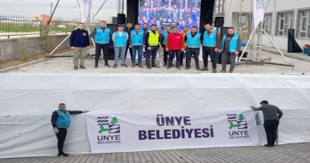 DEPREM BÖLGESİNE GÖNÜL SOFRASI ÜNYE’DEN