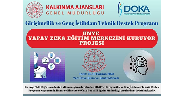DOKA PROJESİ BAŞLIYOR