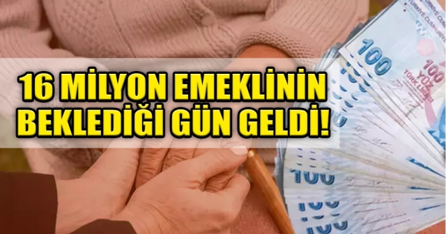 Emeklilerin bayram ikramiyeleri ödenmeye başladı