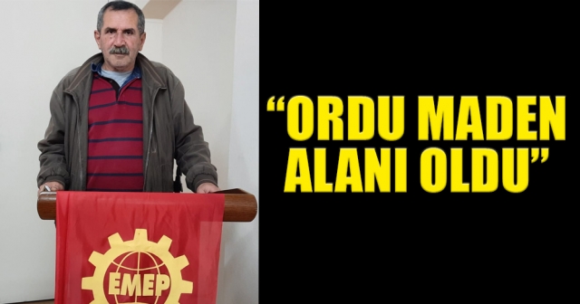 “ORDU İLİÇ OLMASIN, RUHSATLAR İPTAL EDİLSİN”