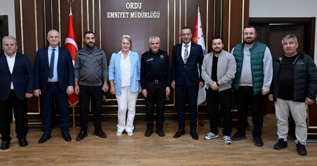 EMNİYET MÜDÜRÜ ACAR, GAZETECİLERİ KONUK ETTİ