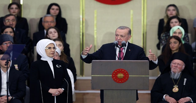 ERDOĞAN; “ESER VE HİZMET POPÜLİZME GALİP GELMİŞTİR”