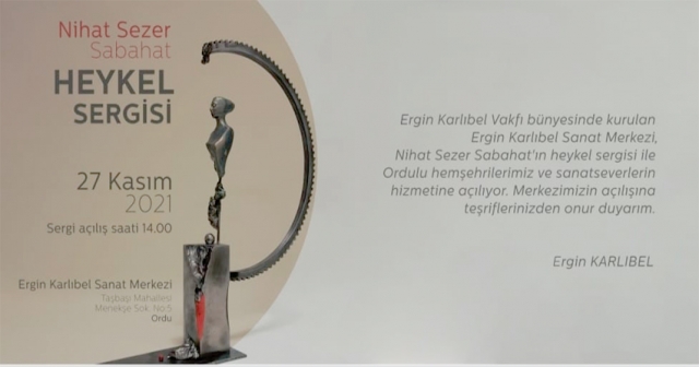 ERGİN KARLIBEL  SANAT MERKEZİ  BUGÜN AÇILIYOR