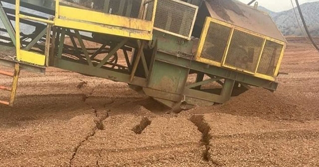 Erzincan'daki Maden Çatlağının Fotoğrafları Ortaya Çıktı