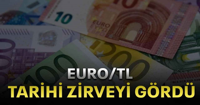 Euro Tarihi Zirveyi Gördü!